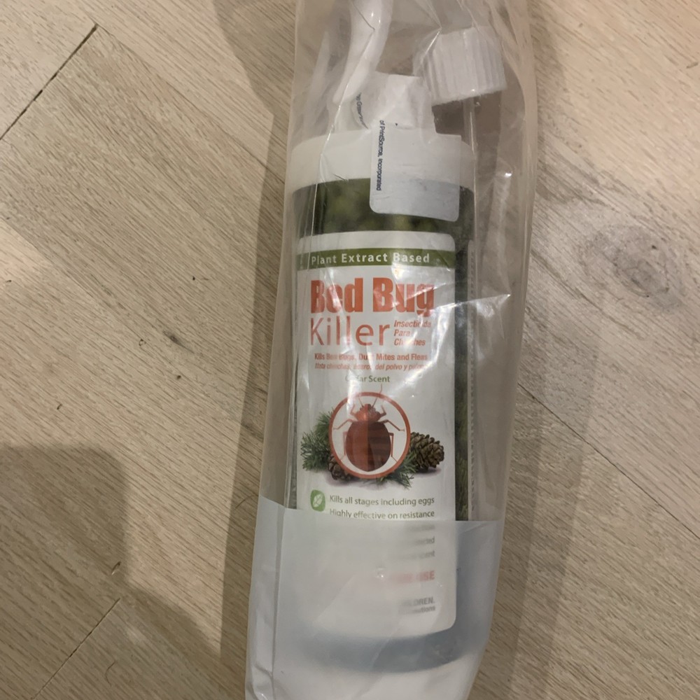 Ecoraider - Bed Bug Killer - Plant Extract Based - 16 fl oz - NEW/SHIPS FREE