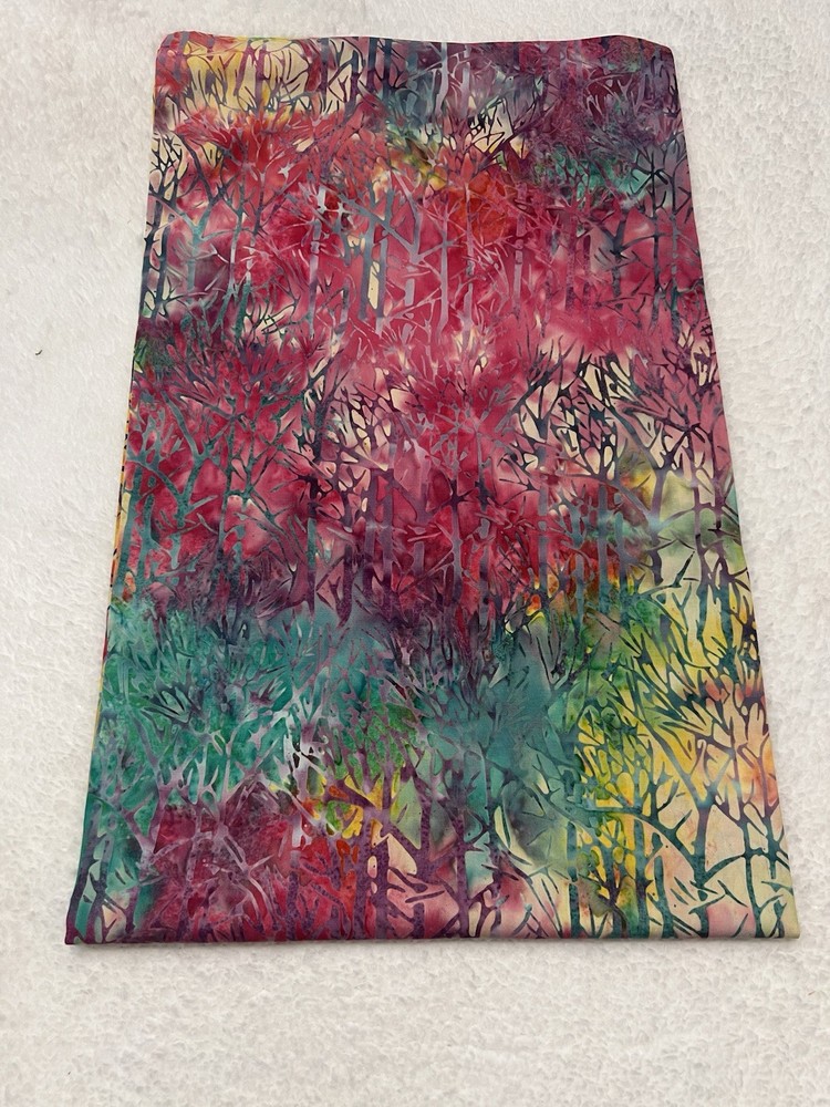 Hand Dyed Batik Fabric 🌸 1 Yard