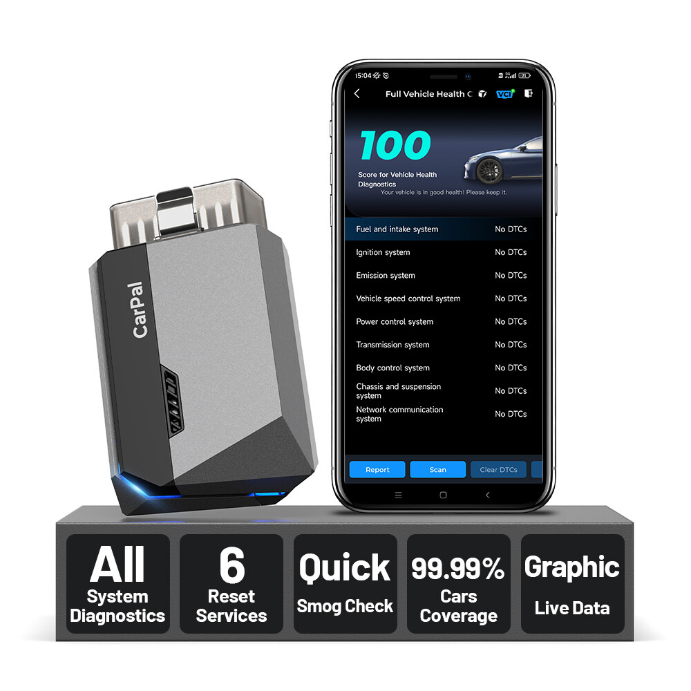 2025 TOPDON CarPal Car New Full System Bluetooth Code Reader Scanner Tool