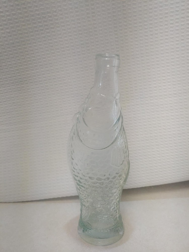 vintage fish bottle