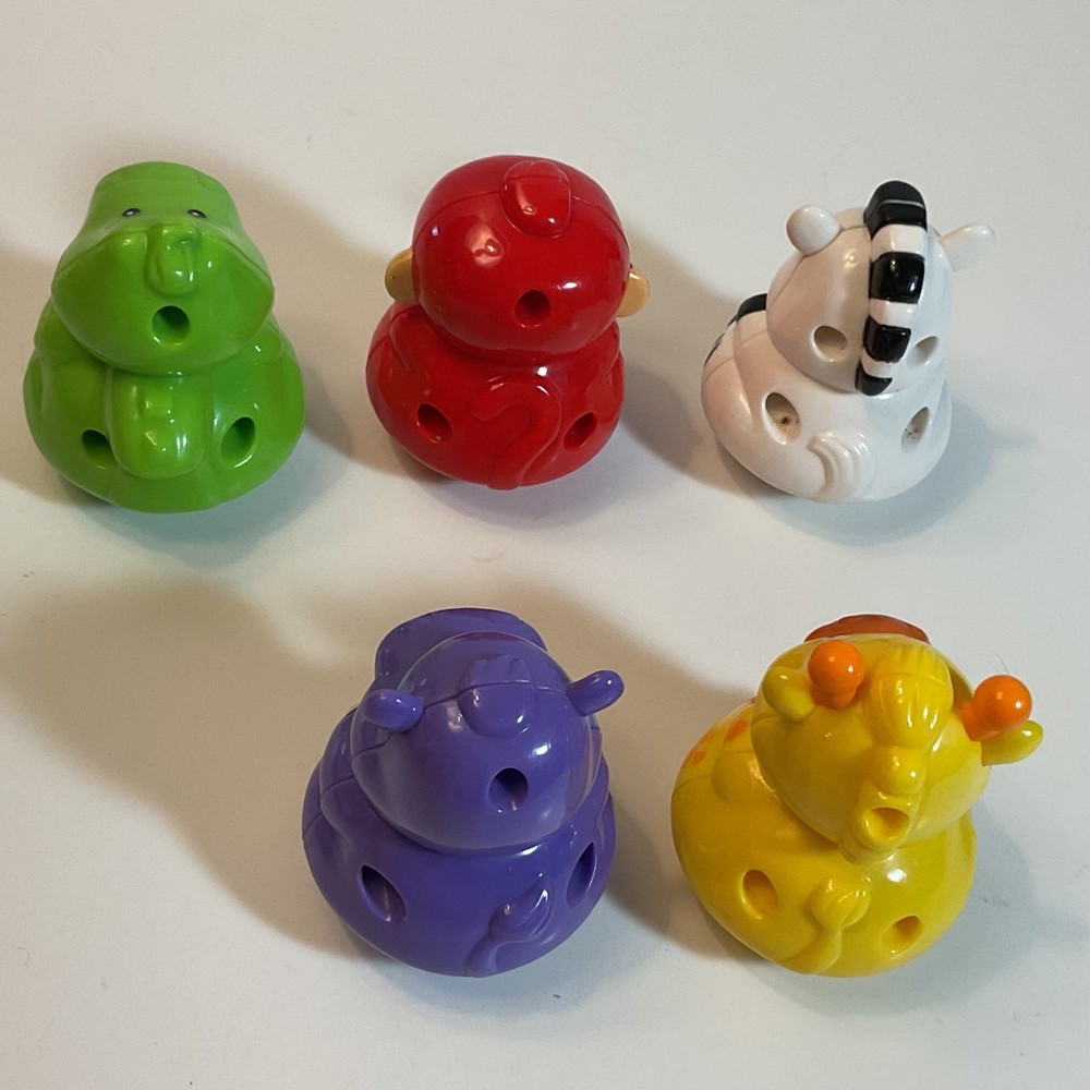VTech Animal Adventures Ark Animals 5 Replacement Figures Monkey Hippo Alligator