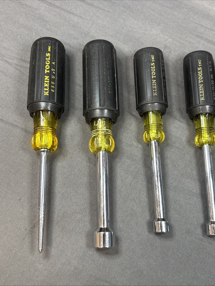 Klein Tools 6pc. Nutdriver Set + Awl 650