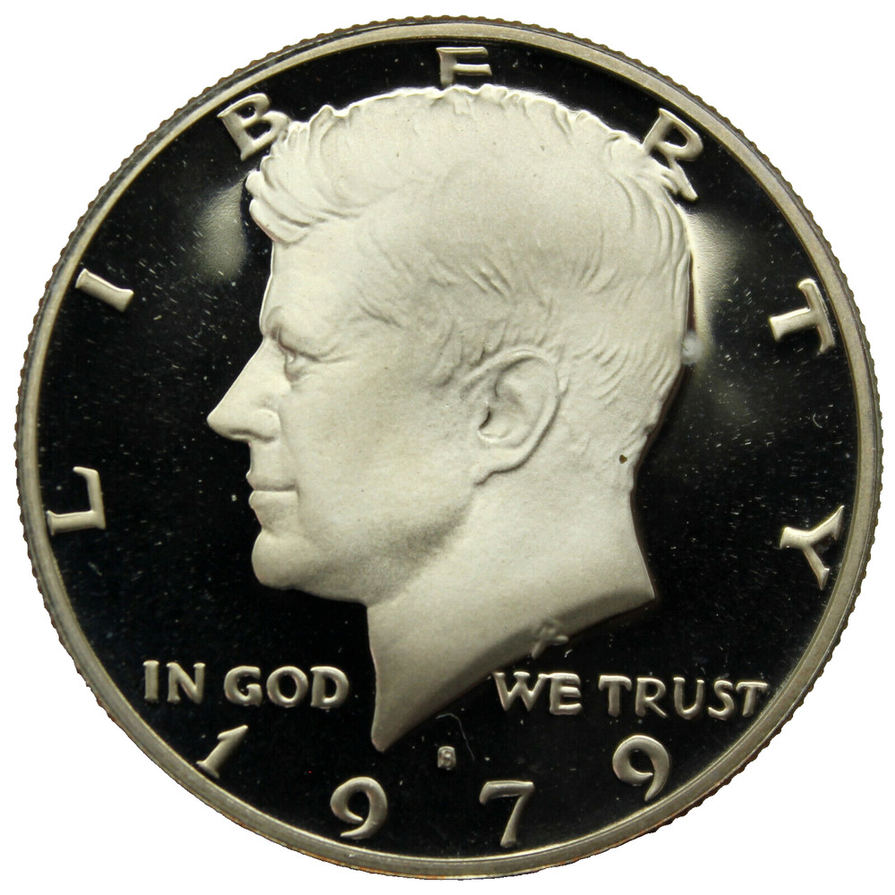 1979-S Type 1 Proof Kennedy Half Dollar