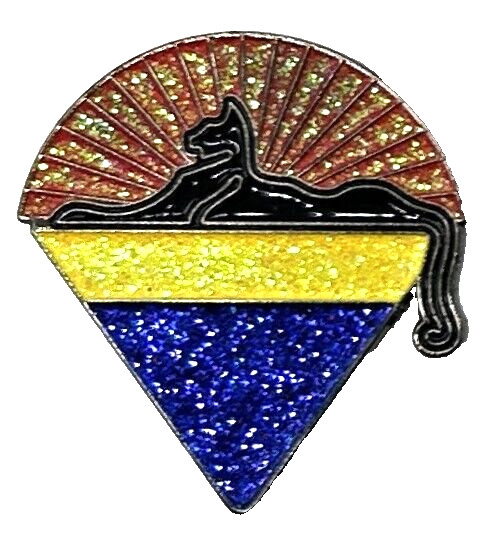 Grateful Dead Cats Under the Stars Lapel Hat Pin