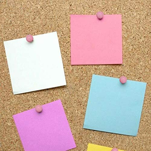 103 pc Pink Push Pins Paper Clips Binder Clips Sets Durable Anti-Rust Re-Useable