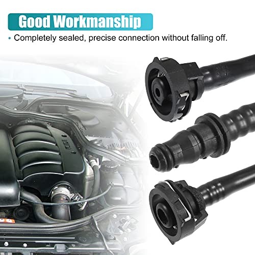 166-500-02-91 166-500-10-91 Coolant Breather Pipe Radiator Overflow Hose for