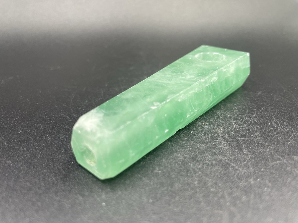 Green Fluorite Pipe 96g