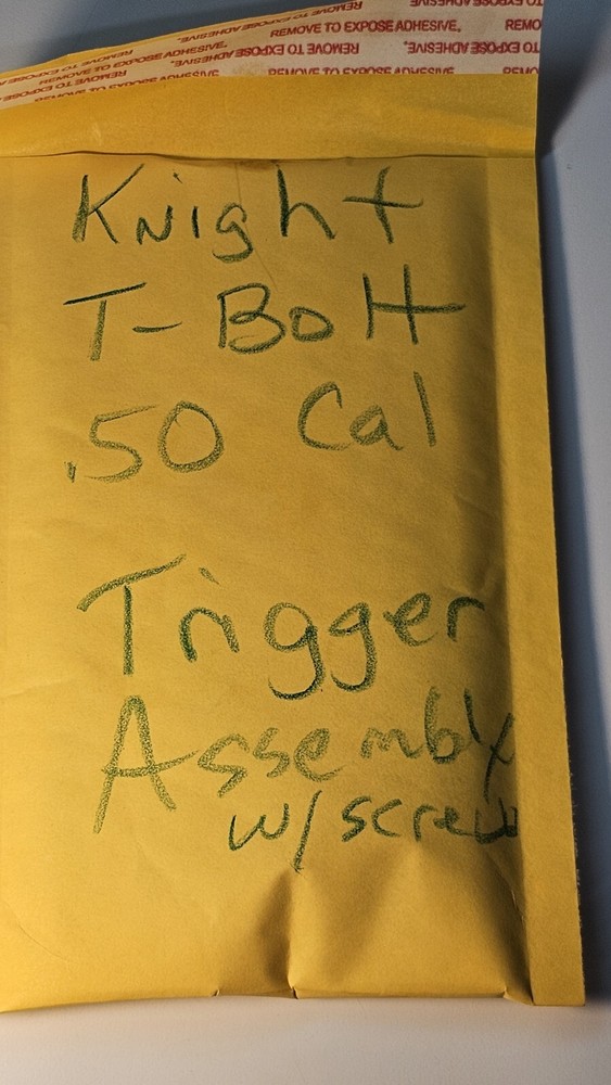 Knight T-Bolt Inline Muzzleloader Trigger Assembly