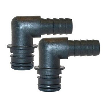 Jabsco Quad 90� Port Hose Barb, 1/2", 30651-1000