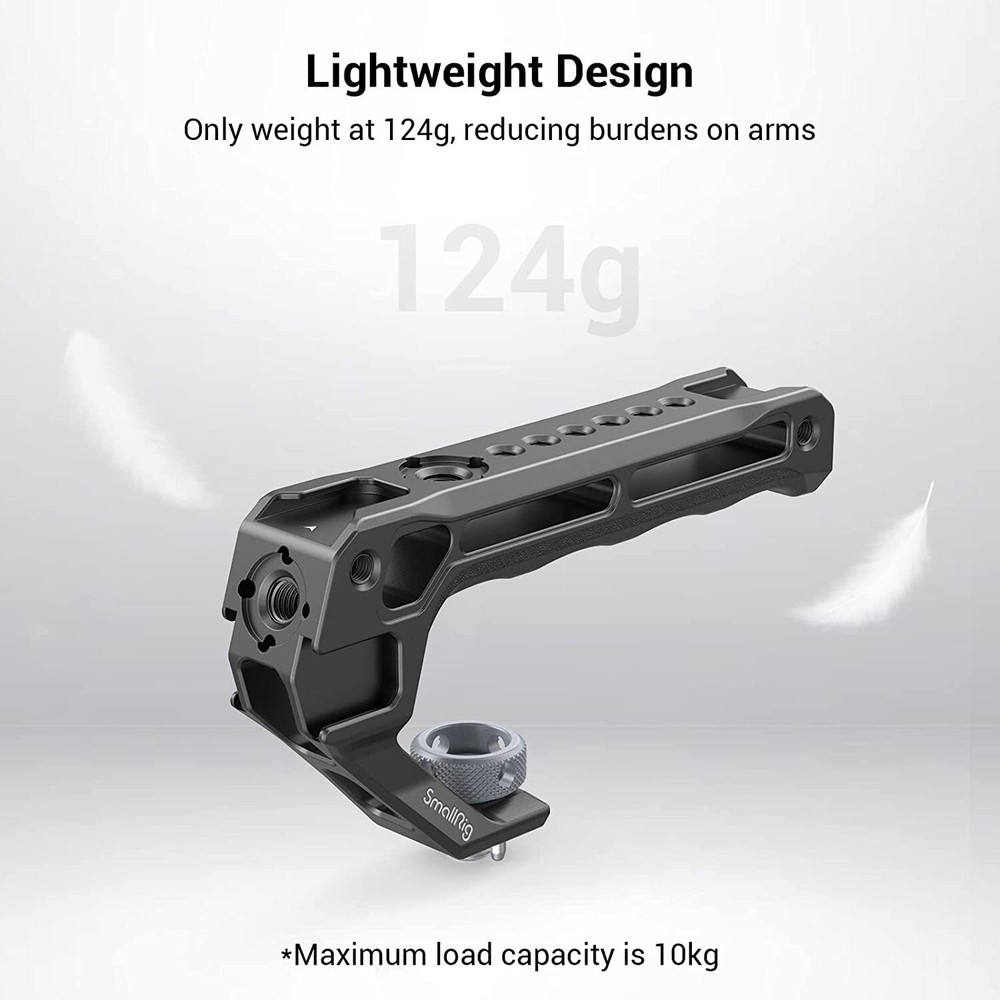SmallRig Arri Top Handle with Cold Shoe Mount Handgrip for Camera Cage-3765