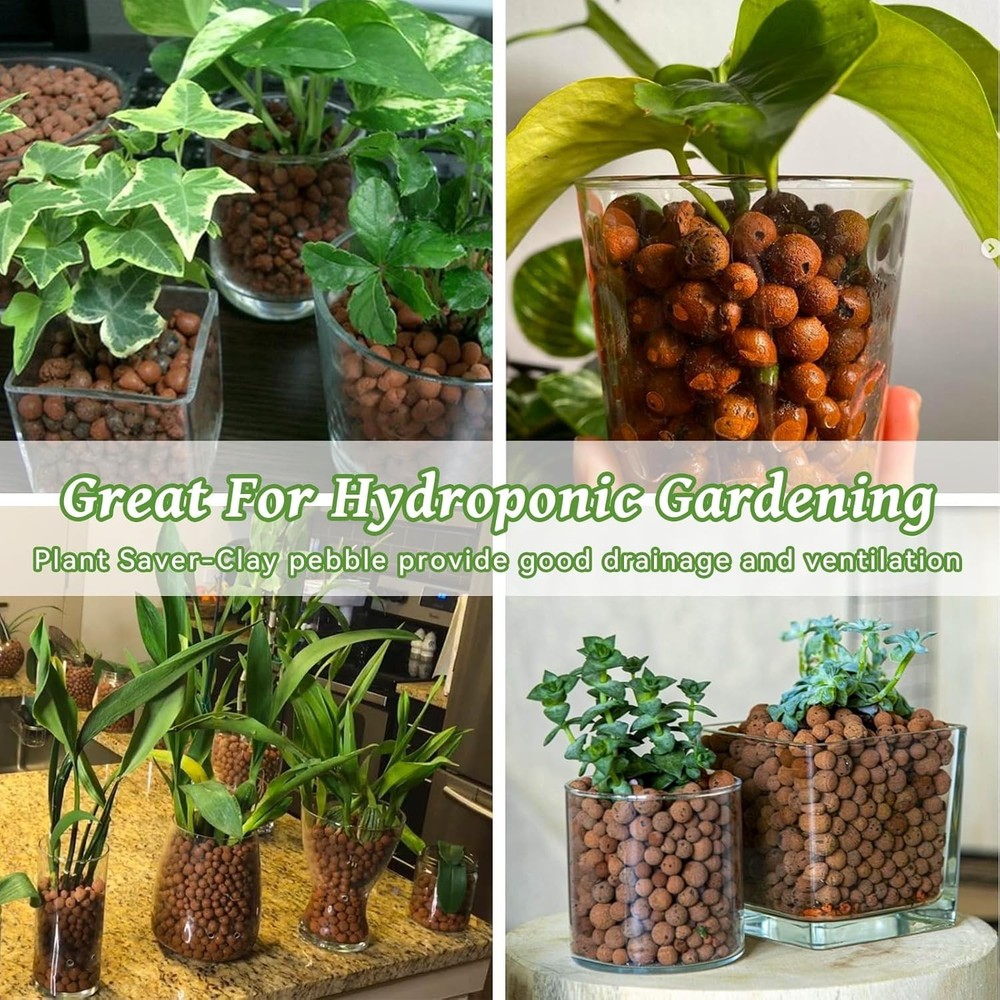 Organic Expanded Clay Pebbles Hydroponic Grow Media