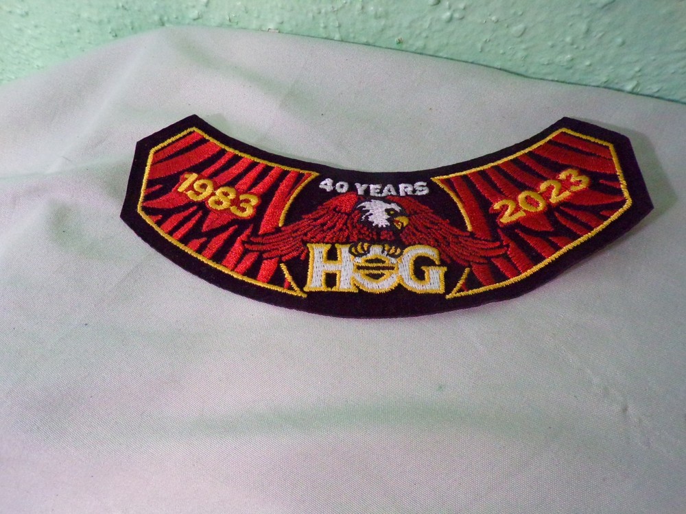 HOG Harley Davidson Owners Group Patch Badge New 2023