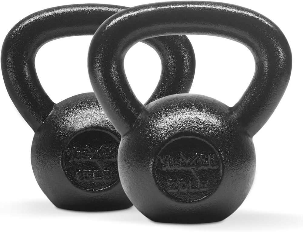 Kettlebell Cast Iron Sets 5 - 10 - 15 - 20 - 25 - 30 Lbs, Multi-Level from Begin
