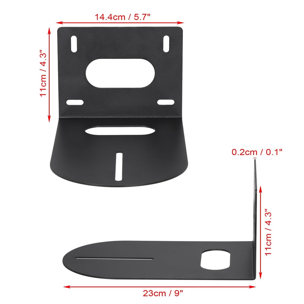Sumnacon PTZ Camera Bracket Black Universal Mount