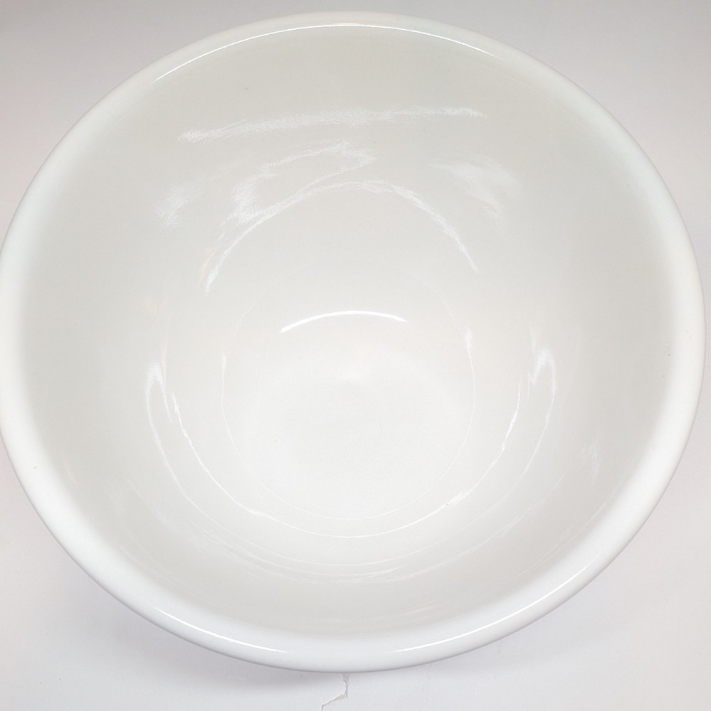 Gibson White/Blue Stripe Stackable Mixing Bowl Set of 3
