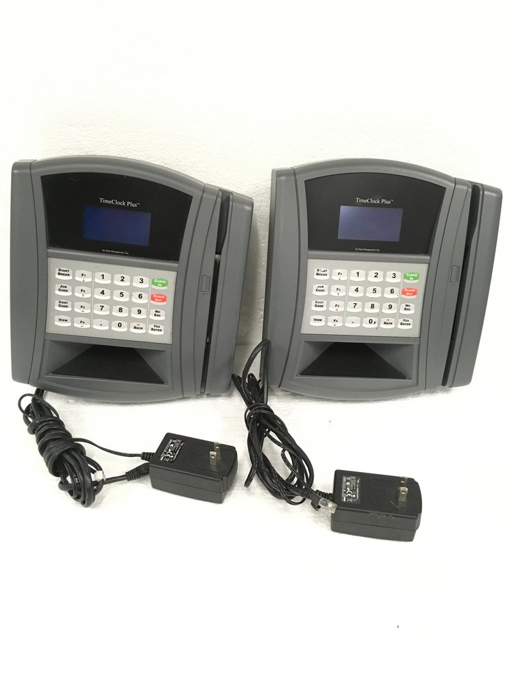 TimeClock Plus HID ProxPoint Plus Time Clock Reader w/ Power Supply, WORKING