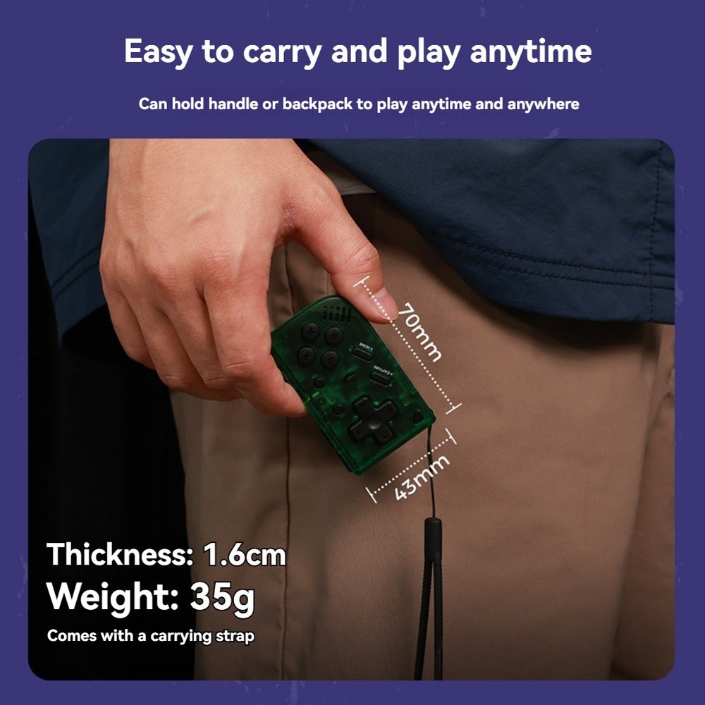 for Retro Controller Turbo FunctionInterchangeable Joystick and D-Pad4879