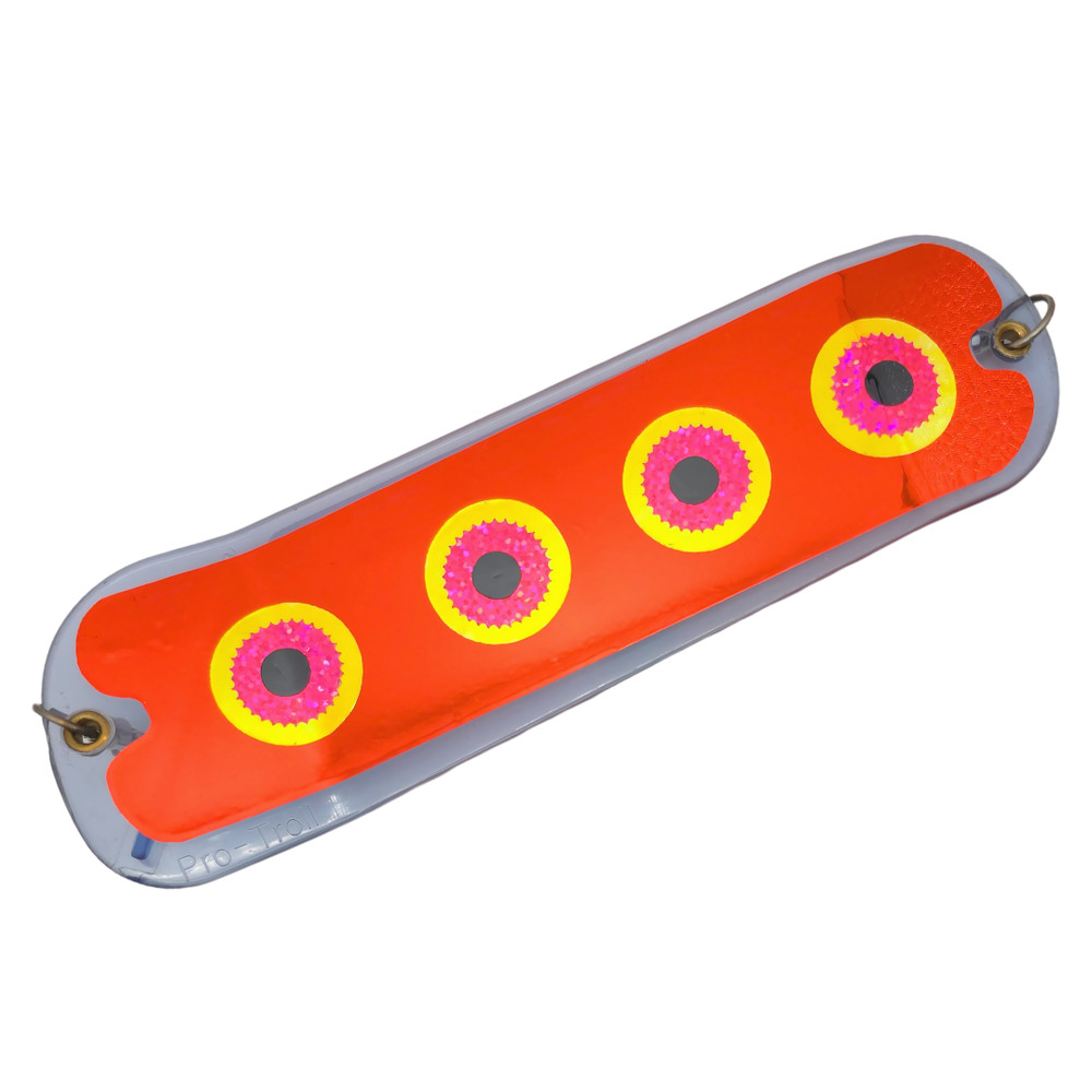 Custom Pro-Troll ProChip 8" Flasher - Salmon / Trolling - COLES CLOWN CAR