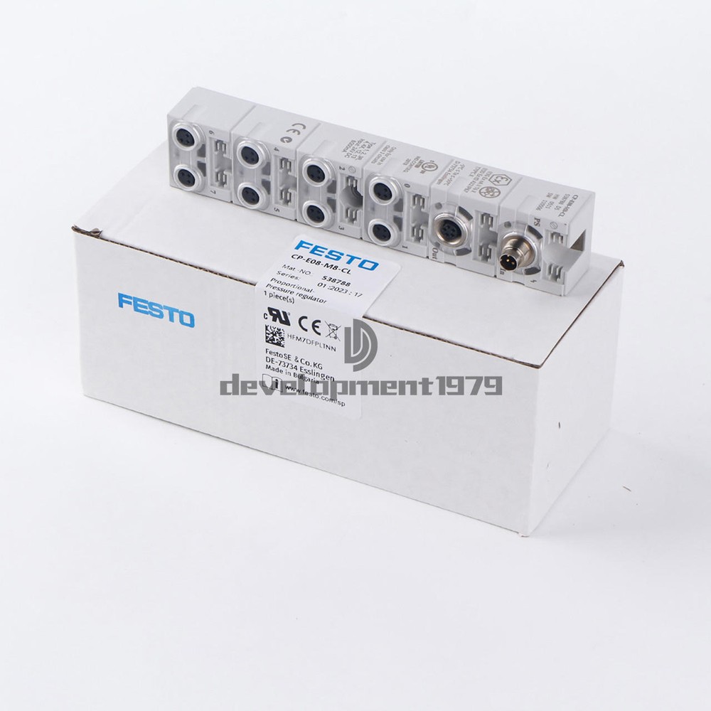 One New FESTO CP-E08-M8-CL 538788 Module