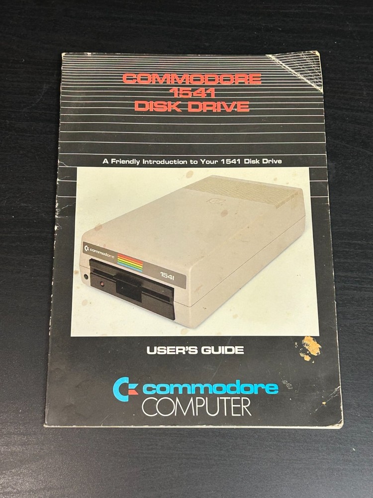 Commodore 1541 Disk Drive Users Guide Manual 1982 #2