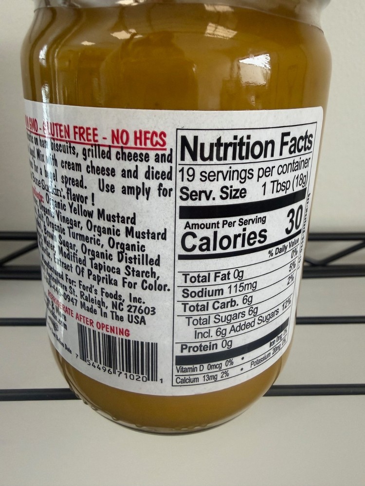 Bone Suckin Mustard-12 ounce jar