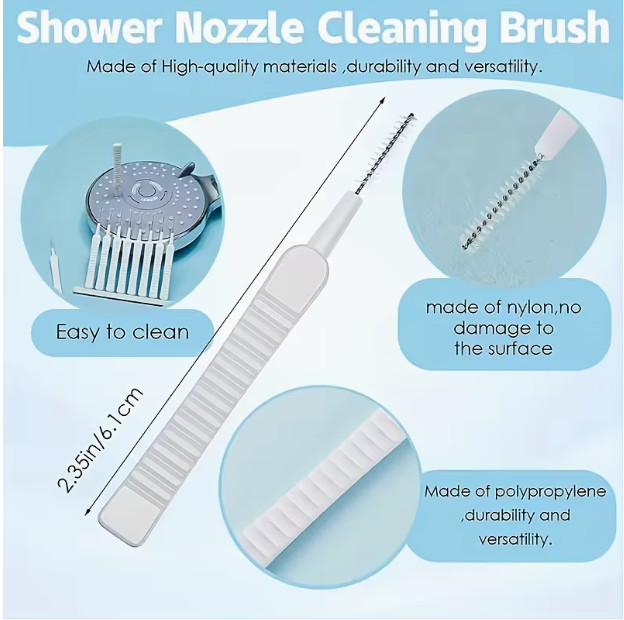 10pcs Multifunctional Showerhead Cleaning Brushes