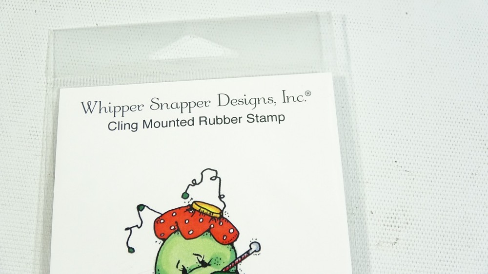 Whipper Snapper Designs Rubber Stamp Sick Bug CY818