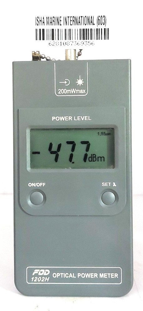 FOD 1202H Optical Power Meter 12402