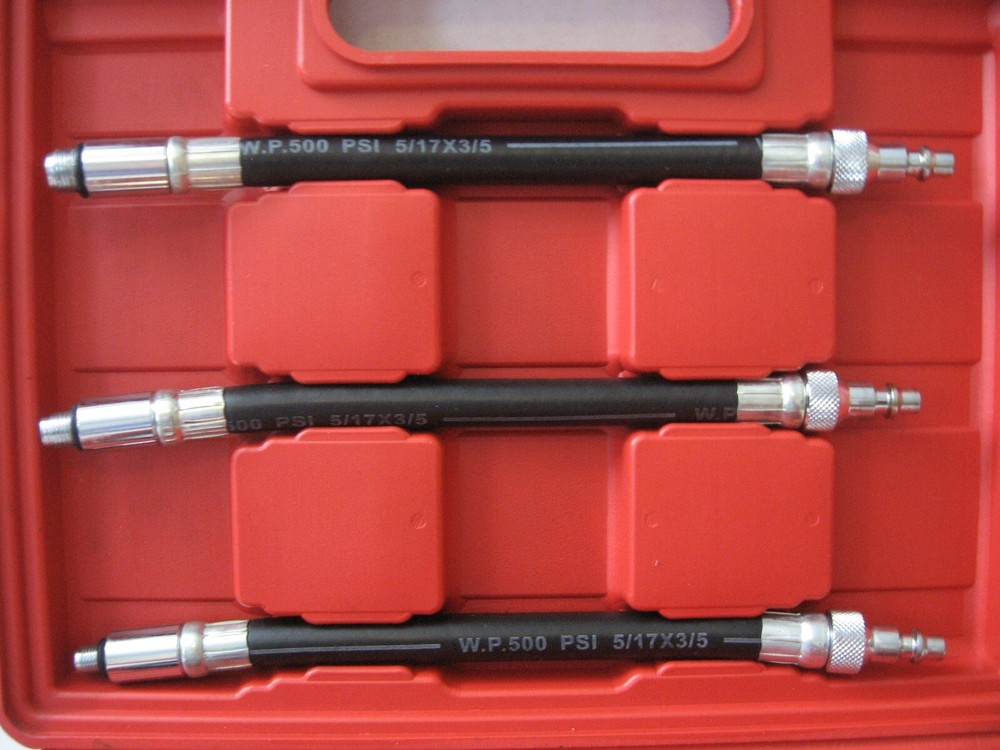 US General 95187 Universal Quick/Disconnect Compression Gauge Set Tester