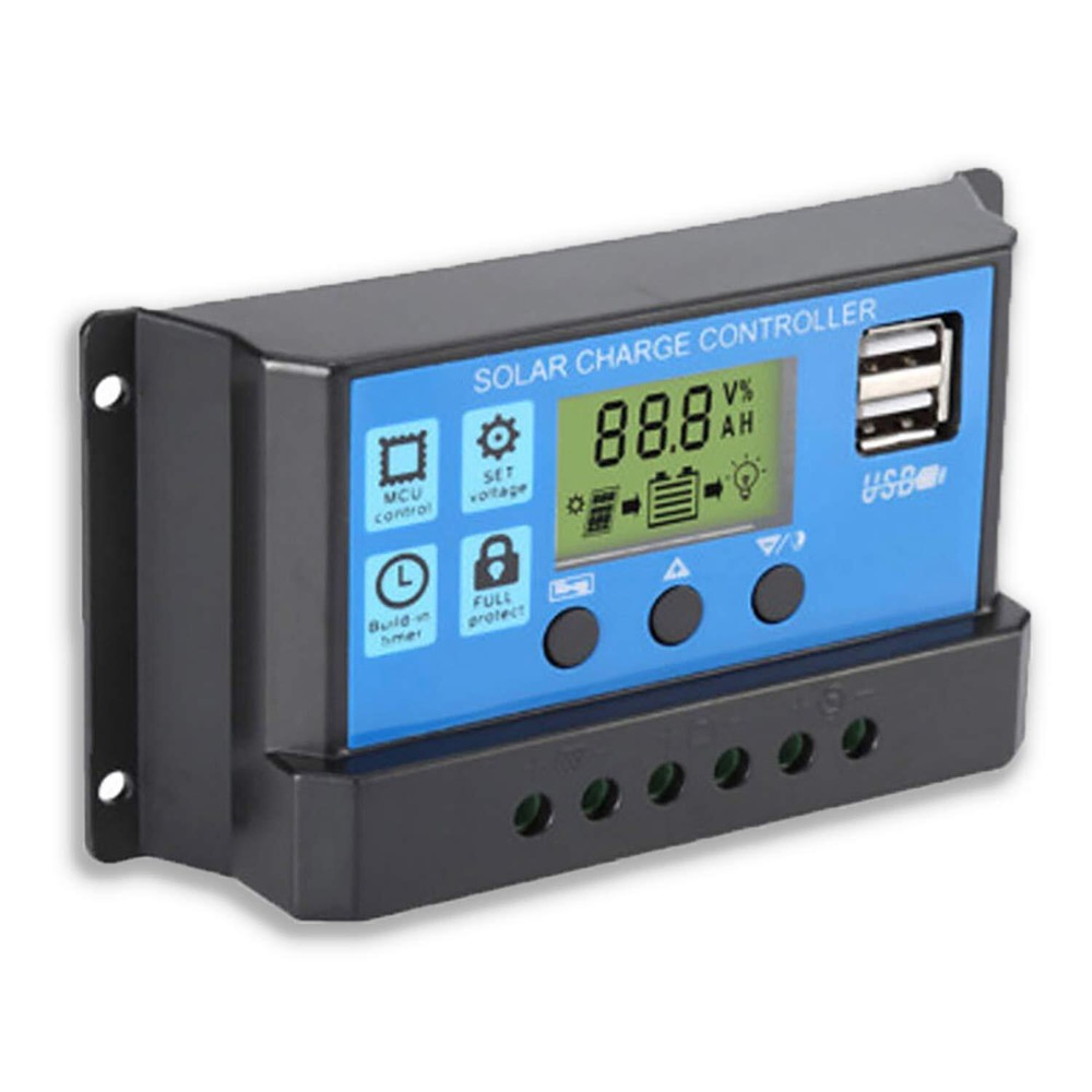 20A Solar Charge Controller Solar Panel Charge Controller Intelligent Regulat...