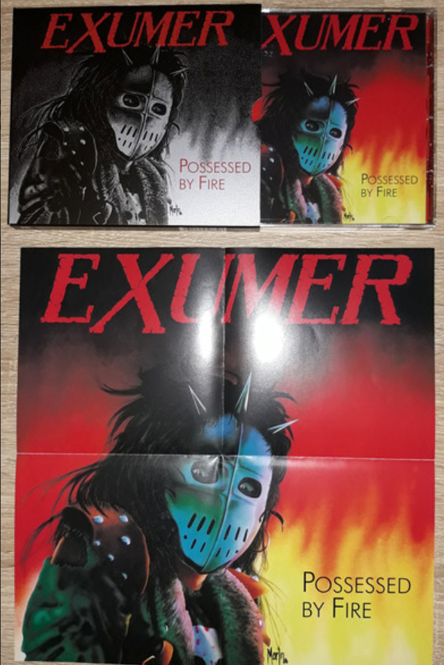 Exumer – Possessed By Fire CD 2020 High Roller - HRR 296 CD *DE [SLIPCASE]