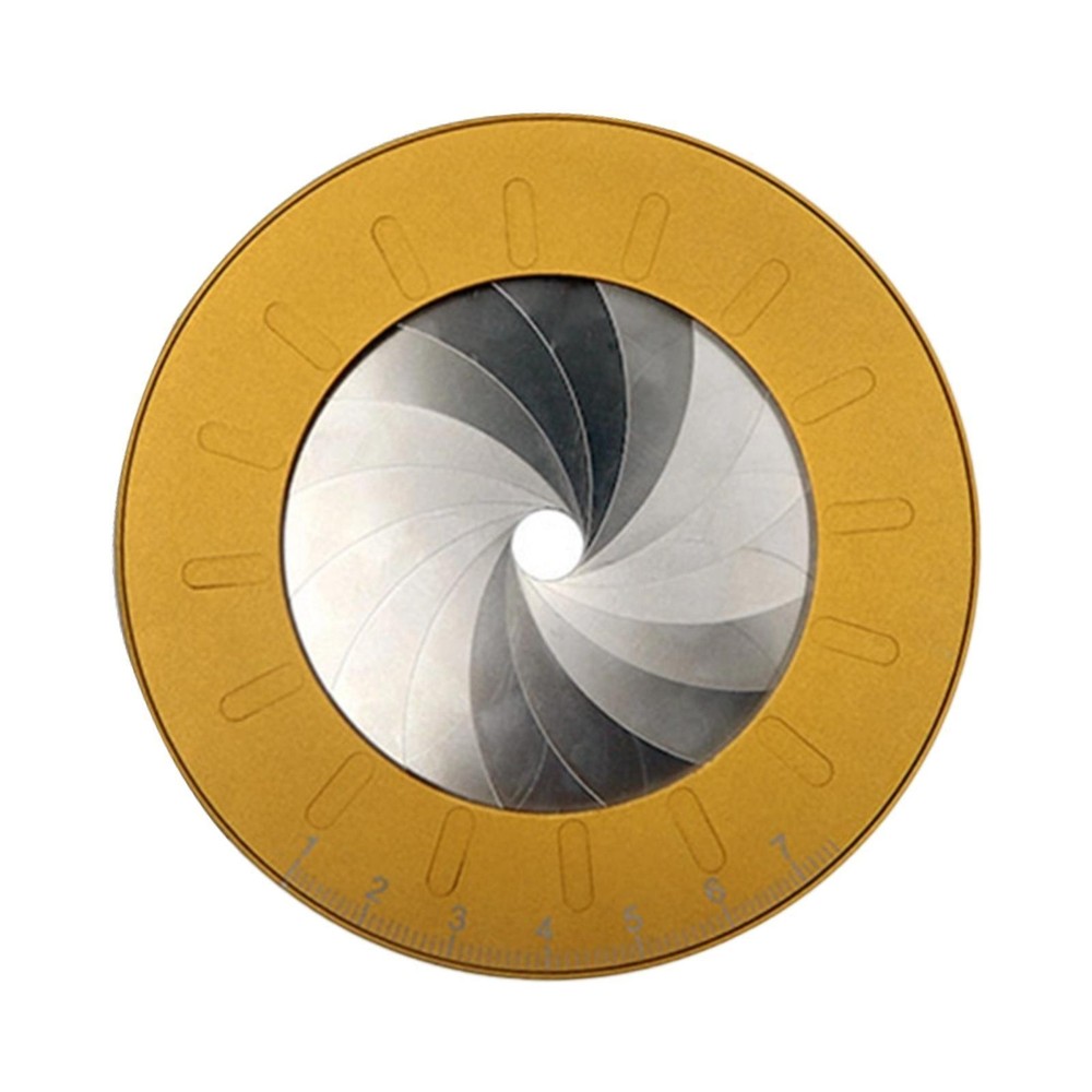 Circle Stencil Tool Template Maker for Geometry, Engineering 12.5cm Diameter