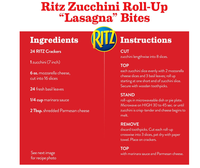 RITZ Original Crackers, 3.43 oz., 18 Pack – Convenient Snack Size
