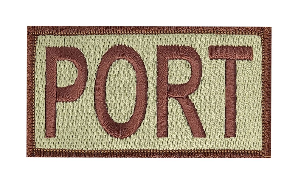 PORT USAF Duty Identifier Patch-Veteran Owned Business