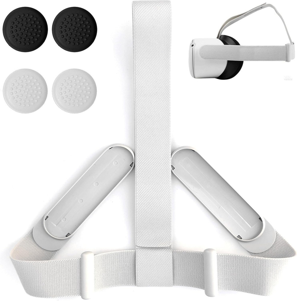 Original Head Strap for Oculus Quest 2 Headset, Replacement Headstrap for Meta Q