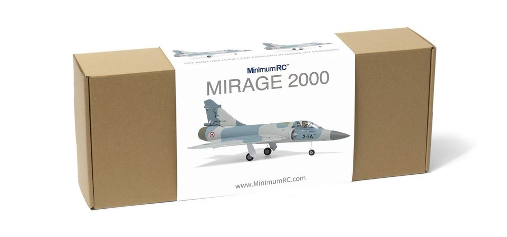 MinimumRC Airplane Mirage 2000 Brushless 30mm EDF Jet/ BNF (Built-in Protocol)