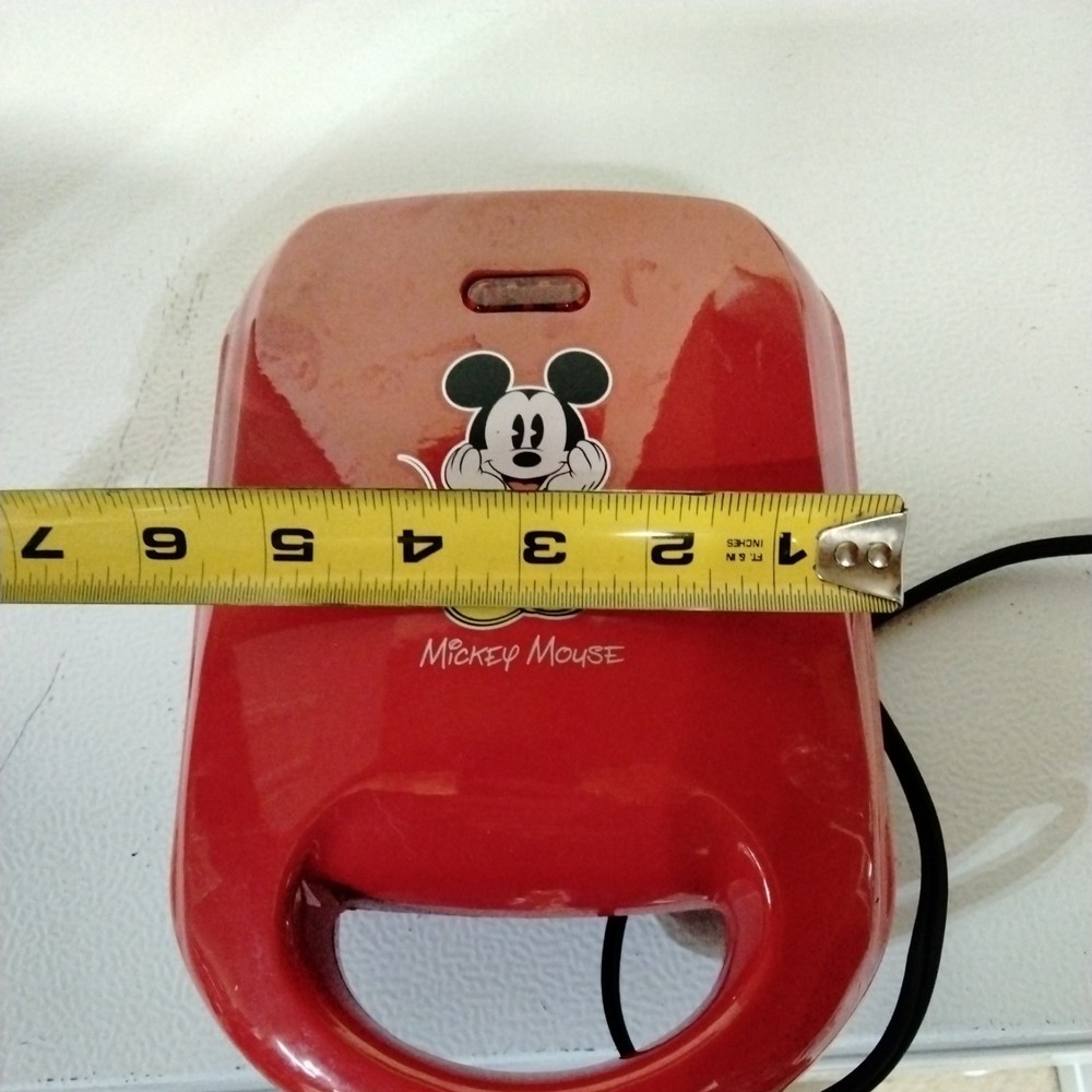 Disney Mickey Mouse Cake Pop/waffle Maker tested "works"