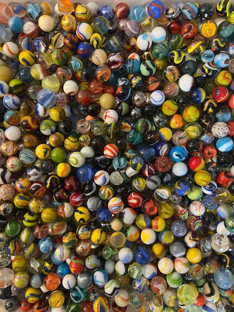 Marbles Lot Of 30 Different