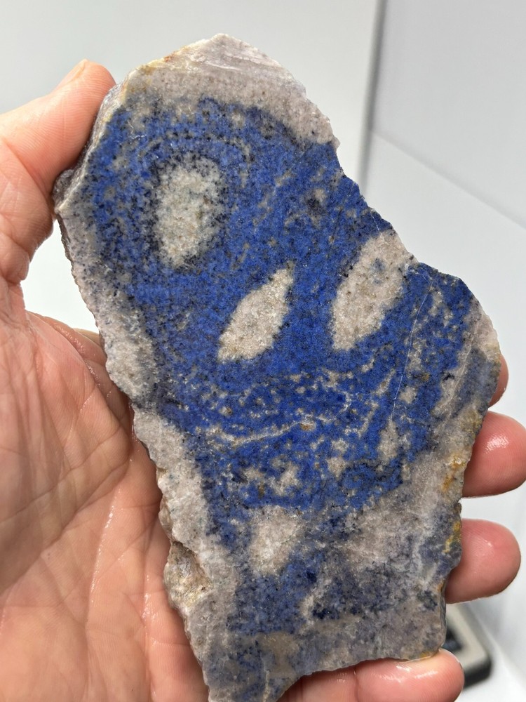 Dumortierite slab Cabbing Lapidary Carving Combo Ship Avail