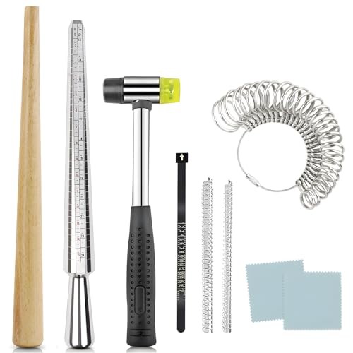 Ring Sizer Mandrel Ring Making Tool Ring Shaper Tool Fix Bent Rings Metal Size