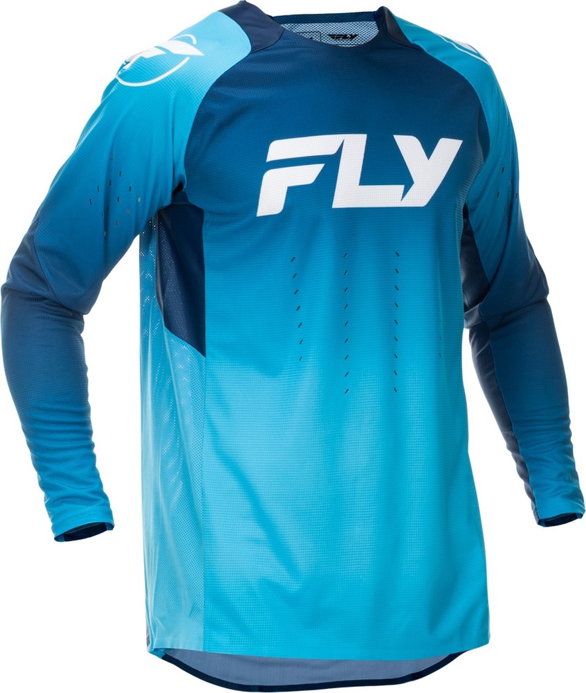 Fly Racing Evolution DTS Mens MX Offroad Jersey Blue/White