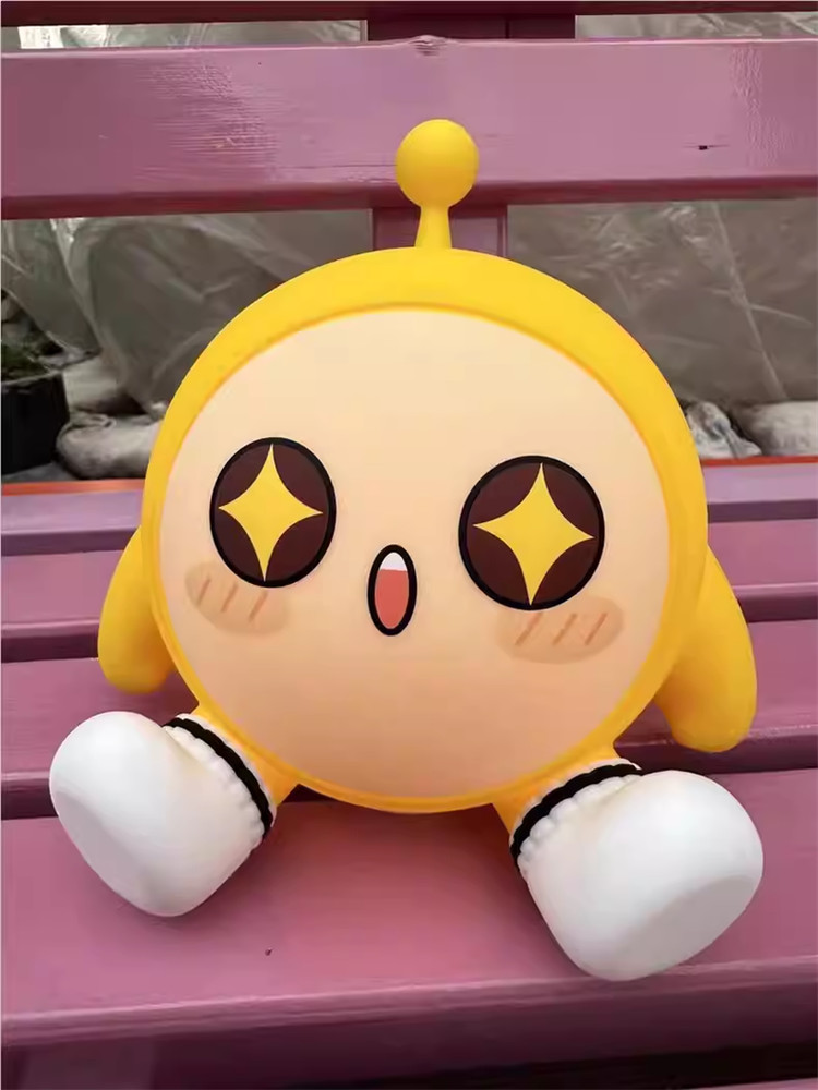 Cartoon Eggy Party Night Light Bedside Table Lamp LED Adjustable Touch Lights