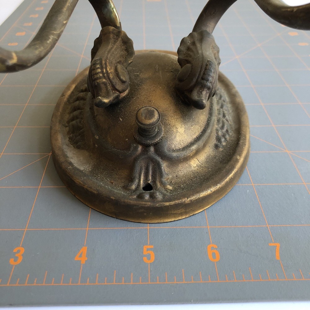 ANTIQUE VINTAGE SCONCE LIGHT FIXTURE ORIGINAL Lighting