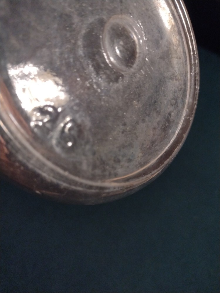 Antique dairy bottle ONE QUART LIQUID