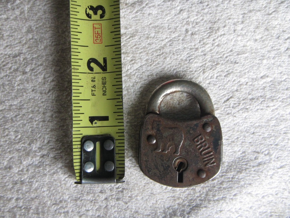 vintage Bruin eagle lock co padlock (No Key