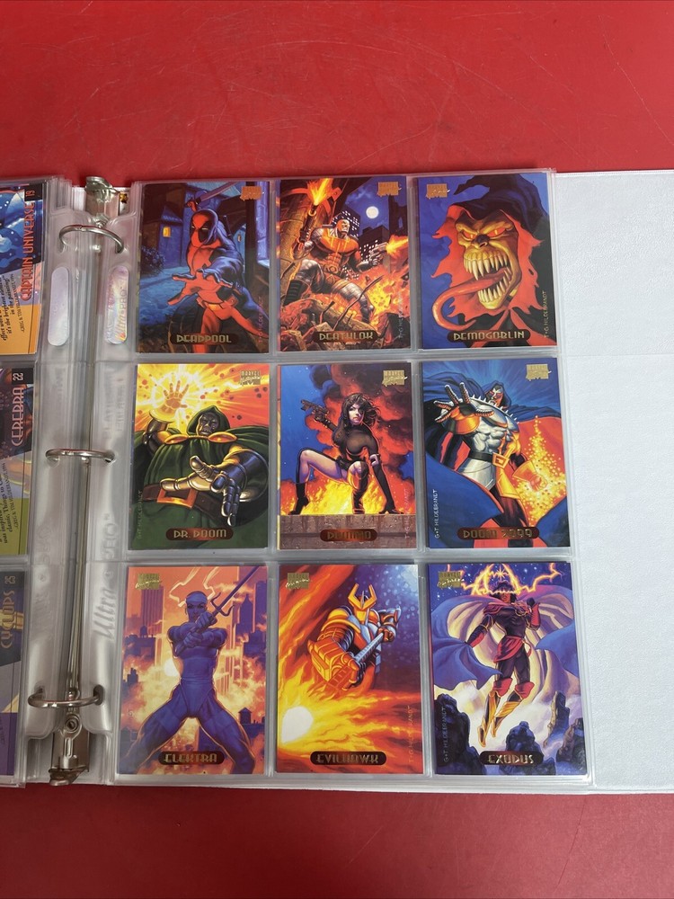 1994 Marvel Masterpiece SP ED Lot 232 Card
