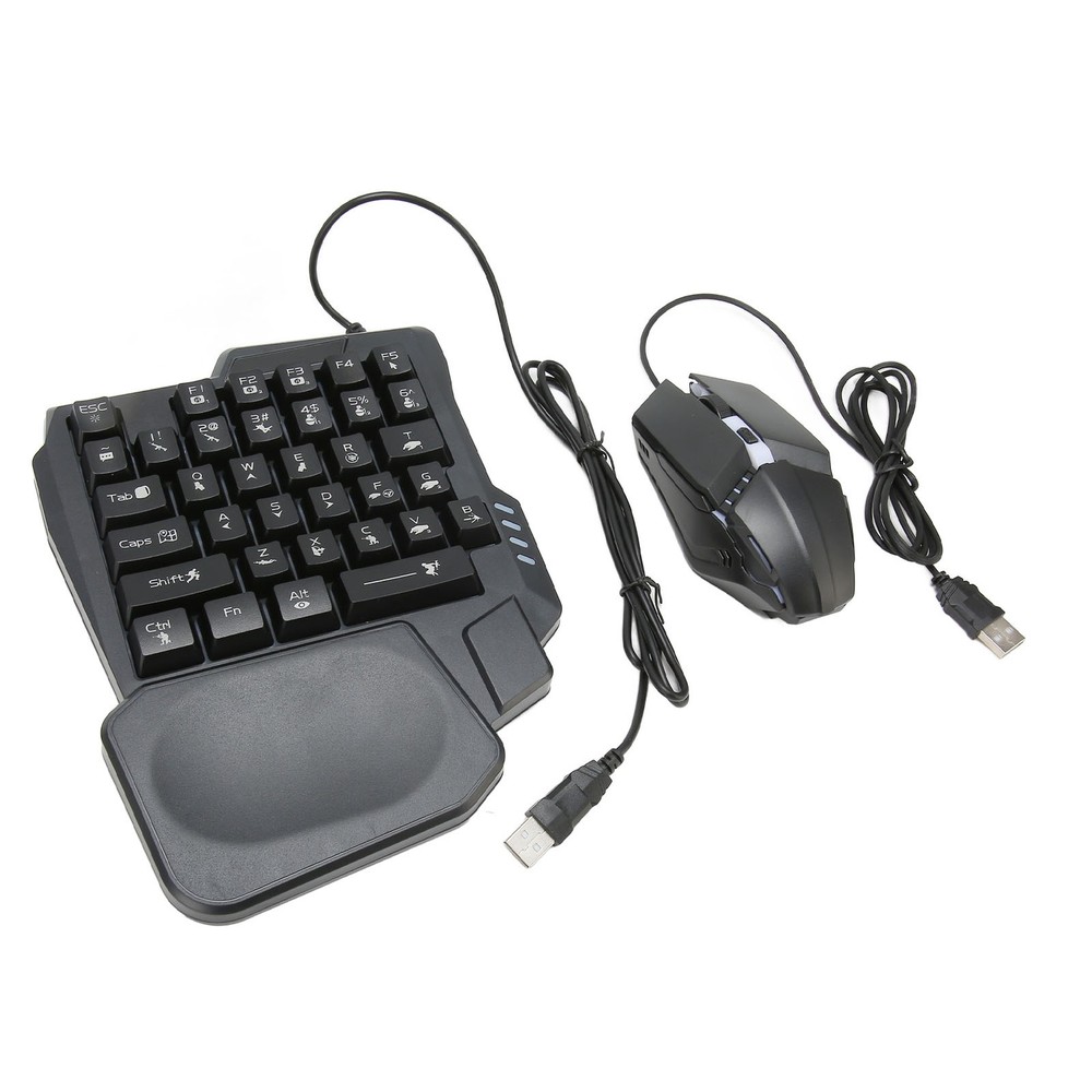 4 In 1 Mobile Game Combo Wireless Connection Gaming Keyboard Mouse Converter For
