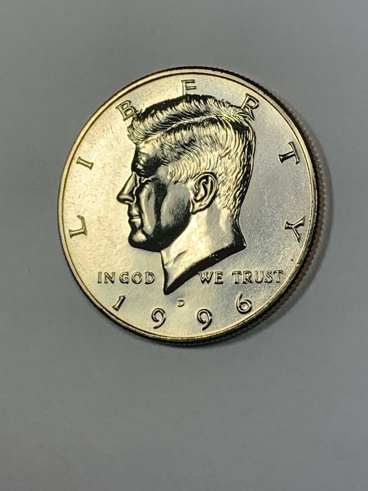 1996-D Clad Kennedy Half Dollar