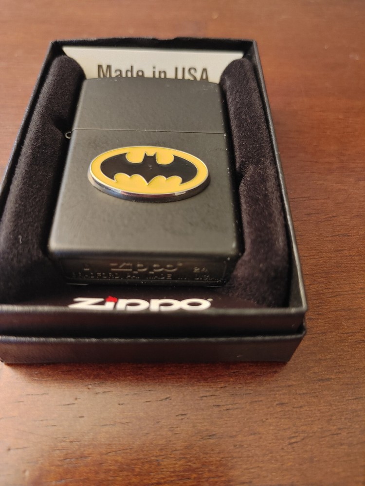 Custom Batman Classic Logo Lighter, New