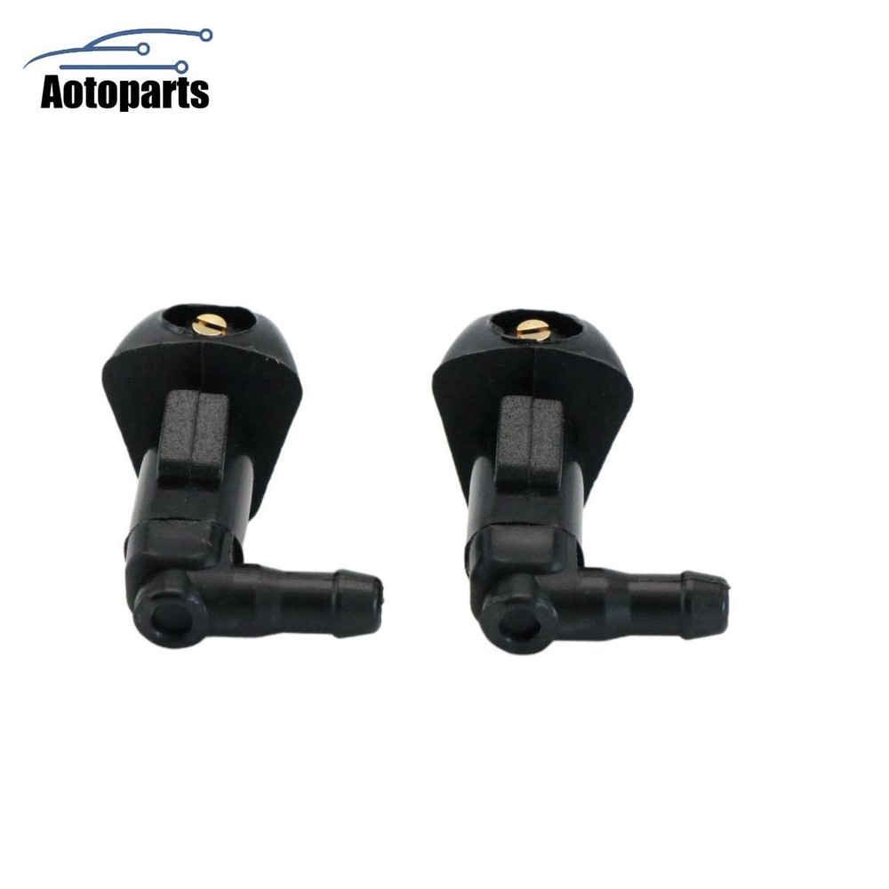 2pcs Front Windshield Washer Jet Spray Wiper Nozzle For Honda Element 2003-2011